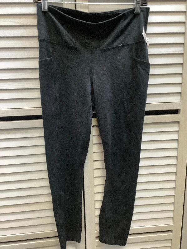 Athletic Leggings By Marika In Black, Size: L