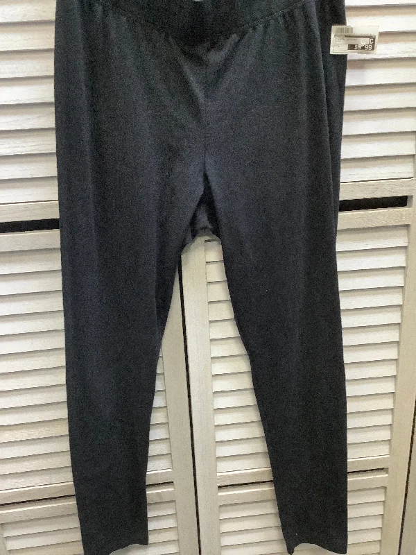 Athletic Leggings By Sonoma In Black, Size: L