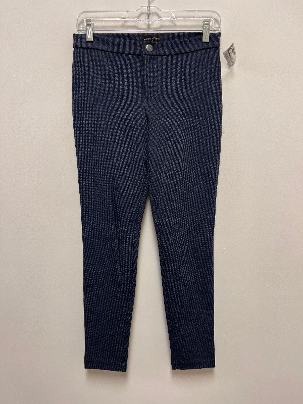 Pants Leggings By Banana Republic In Navy, Size: 2