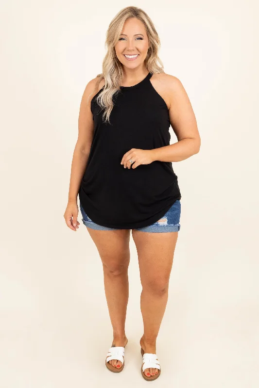 Simply Elegant Tank, Black