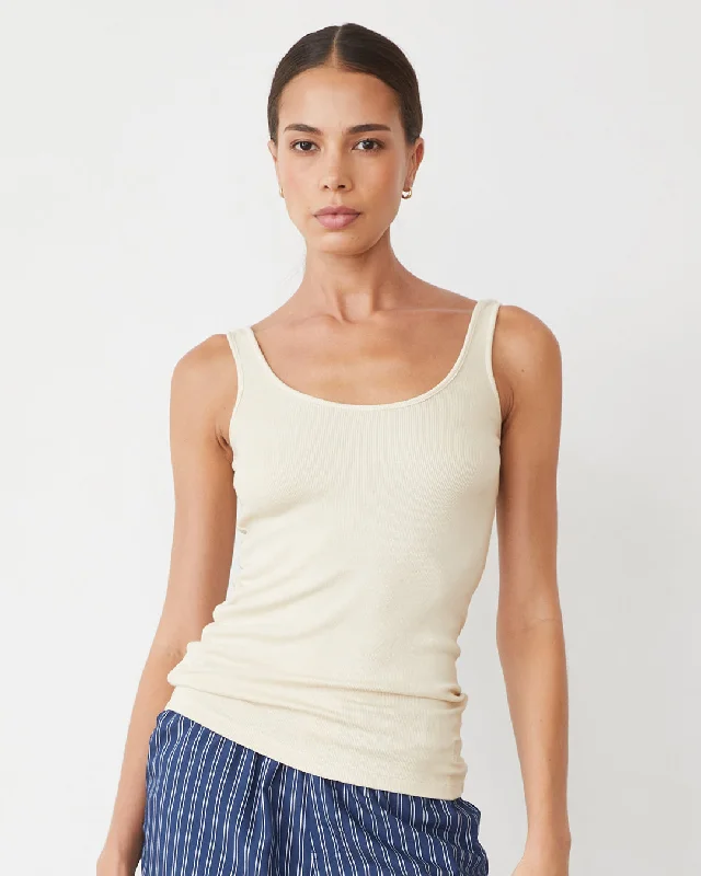 Supimaluxe Rib Scoop Neck Tank