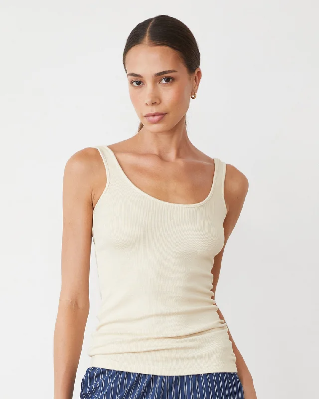 Supimaluxe Rib Scoop Neck Tank