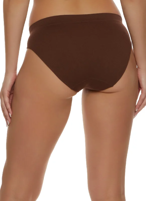 Seamless Ribbed Bikini Panty