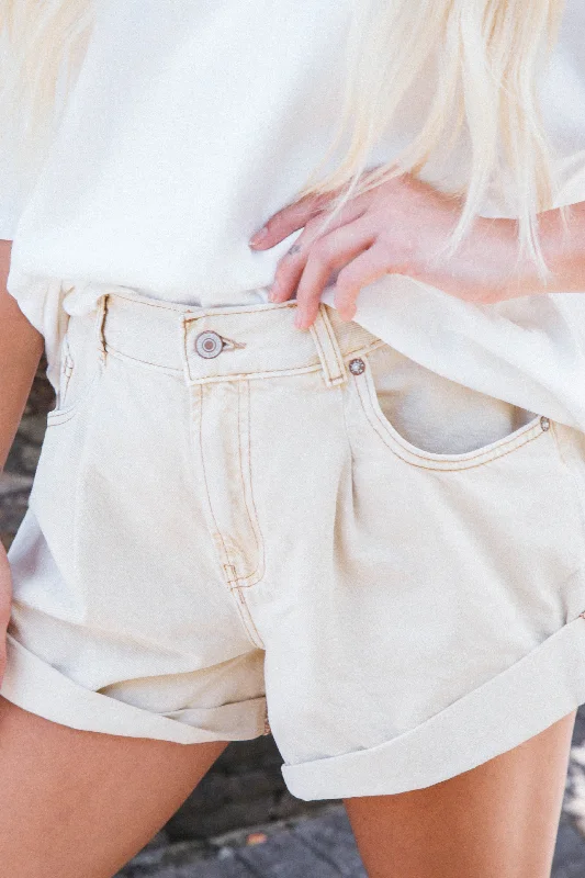 Danni Shorts, Ecru | Free People