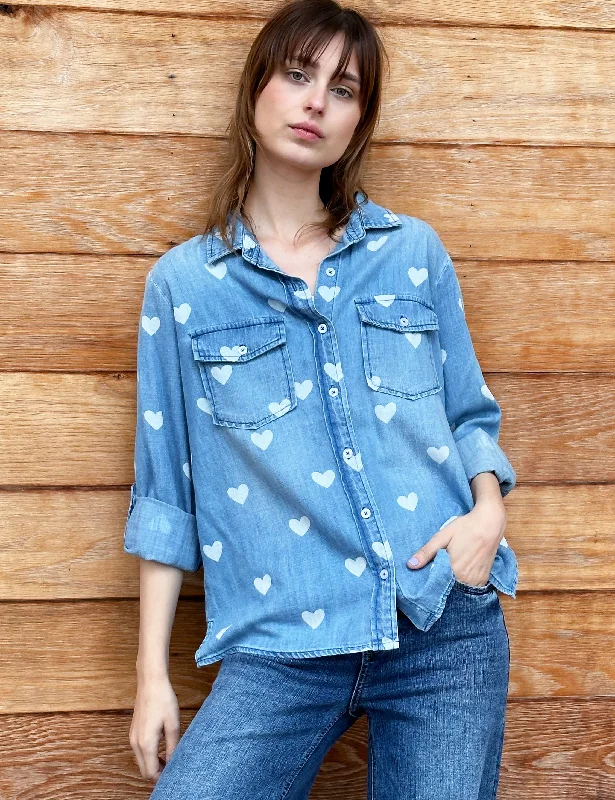 Denim Love Shirt