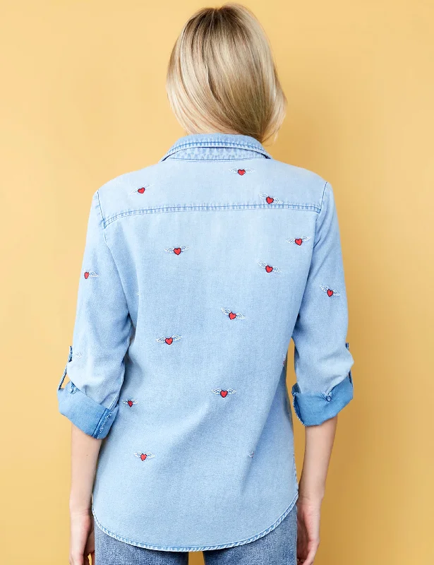 Denim Love Wing Shirt