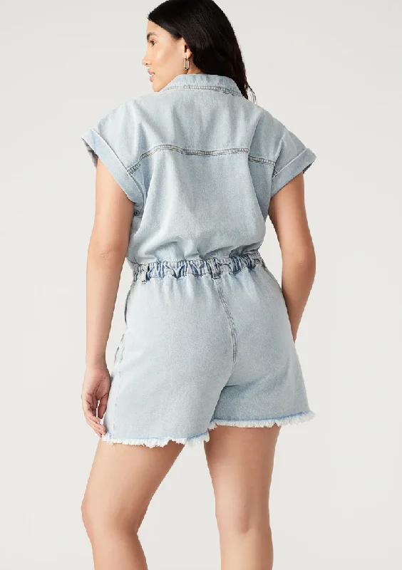 Denim Romper by Steve Madden