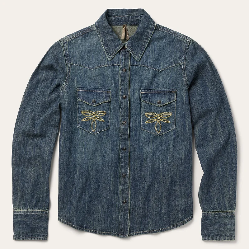 Dirty Denim Boyfriend Fit Shirt