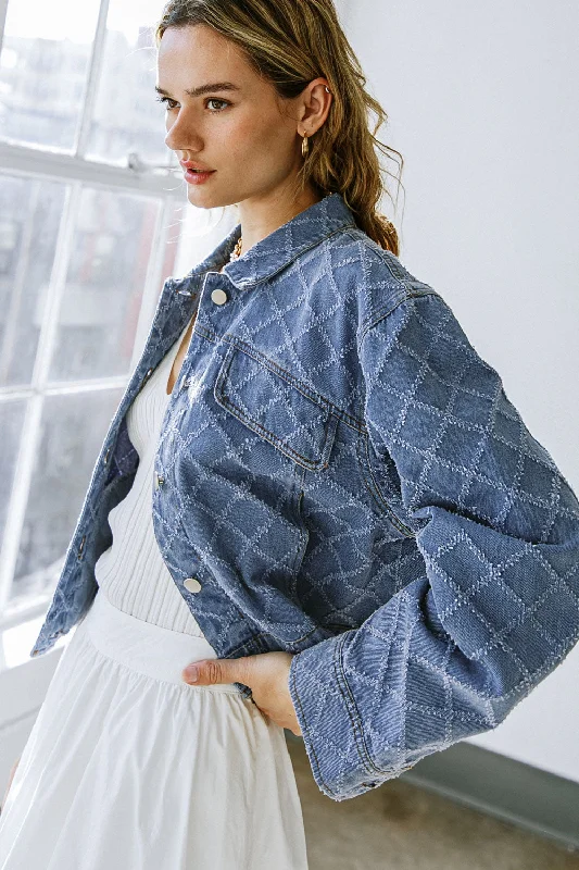 MEET ME THERE DENIM JACKET