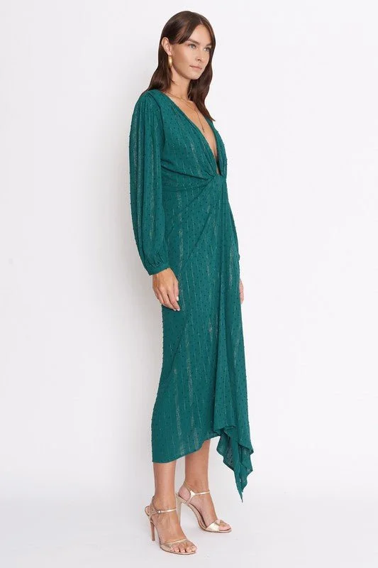 Helena Maxi Dress - Teal - FINAL SALE