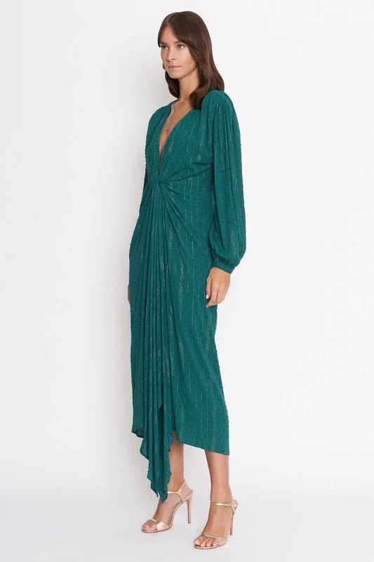 Helena Maxi Dress - Teal - FINAL SALE