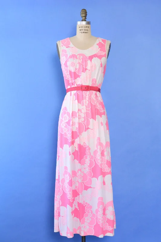 Hot Pink Blossom Maxi S/M