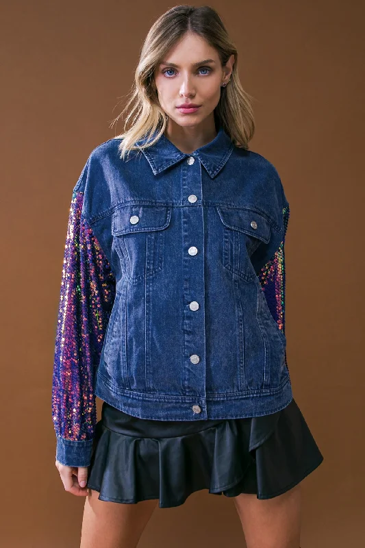 WALKING THE WALK DENIM JACKET