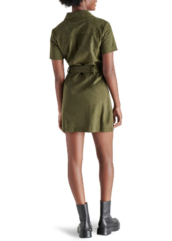 Jolene Dress - Olive Night