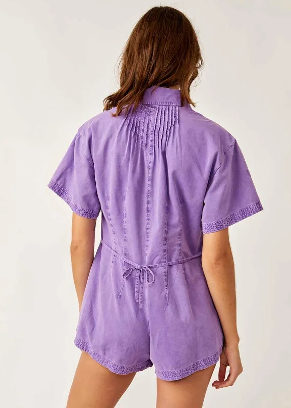 Keep It Crisp Shortall - Ultra Violet