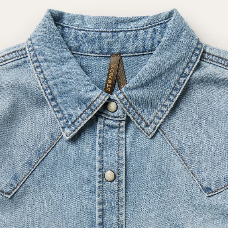 Loose Fit Denim Shirt