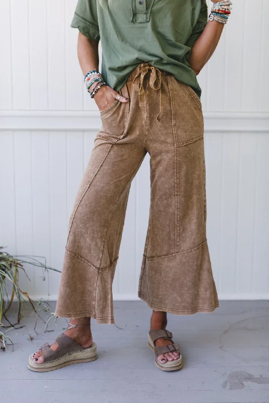 Meadow Muse Comfy Pants - Camel