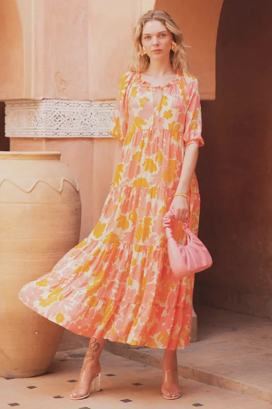 Poppy Field The Label Emiri Maxi Dress - Coquita Anis