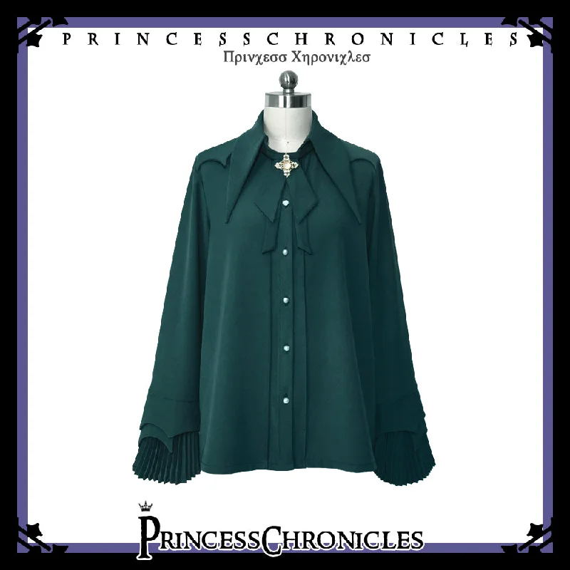 S / female dark green shirt (in-stock)