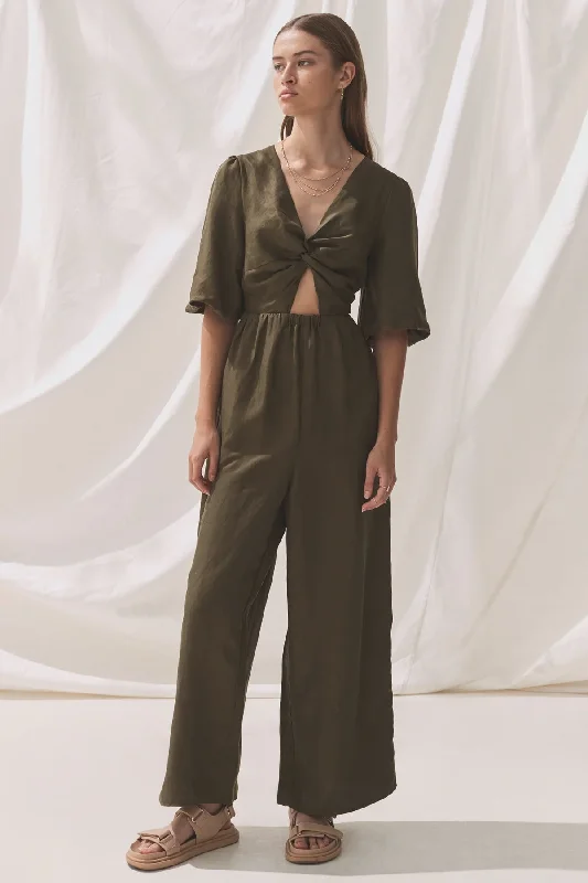 Sancia Aida Jumpsuit - Moss