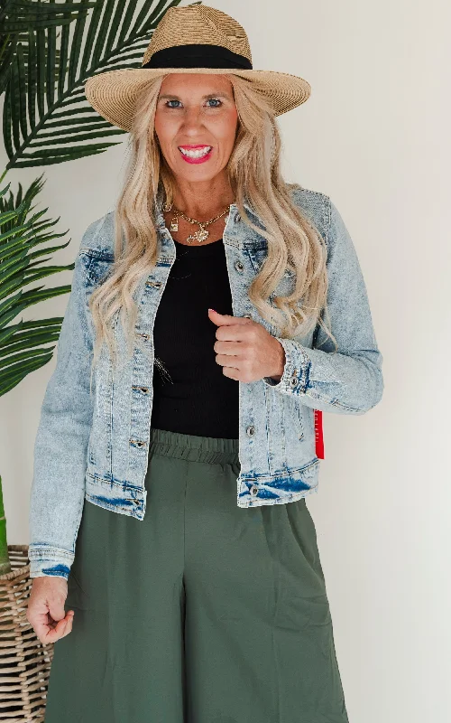 Style Yourself Stretch Denim Jacket