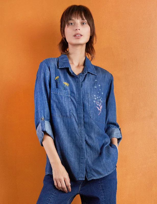 Wish Embroidery Shirt